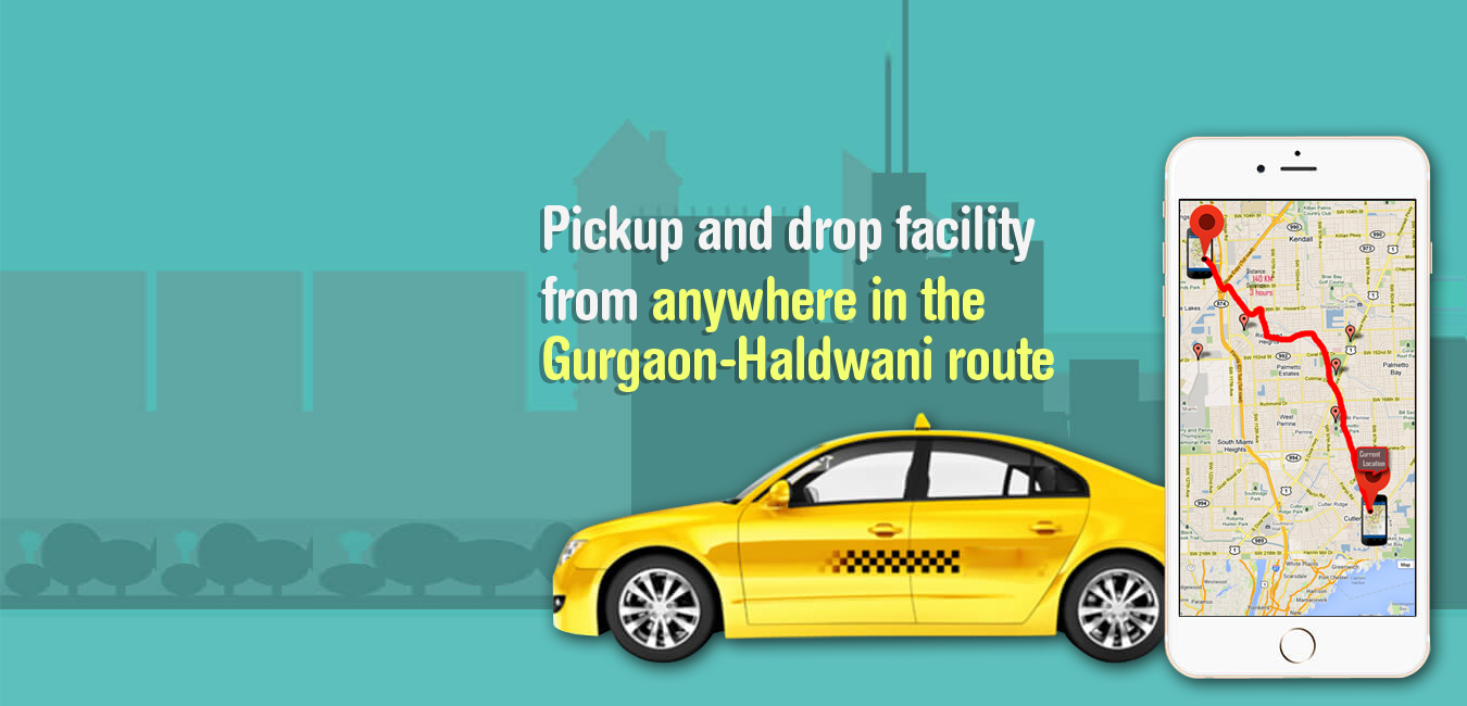 Delhi To Haldwani Cab just at rs 2500/